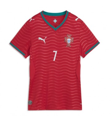 Portugal Cristiano Ronaldo #7 Hjemmebanetrøje Dame VM 2026 Kortærmet